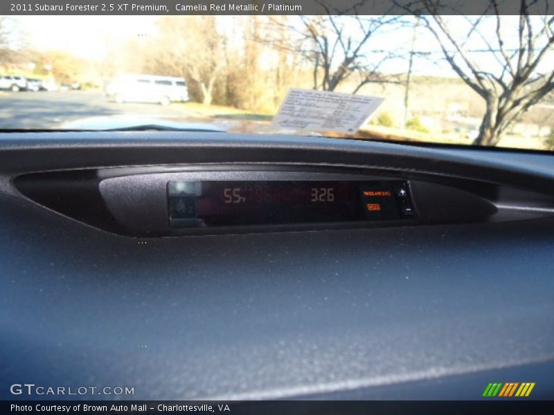 Camelia Red Metallic / Platinum 2011 Subaru Forester 2.5 XT Premium