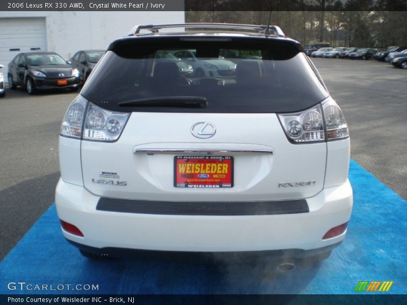 Crystal White Pearl / Ivory 2006 Lexus RX 330 AWD