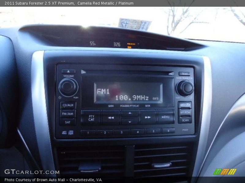 Camelia Red Metallic / Platinum 2011 Subaru Forester 2.5 XT Premium