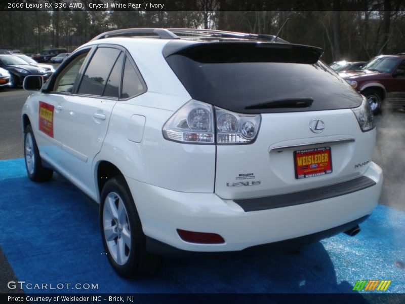 Crystal White Pearl / Ivory 2006 Lexus RX 330 AWD