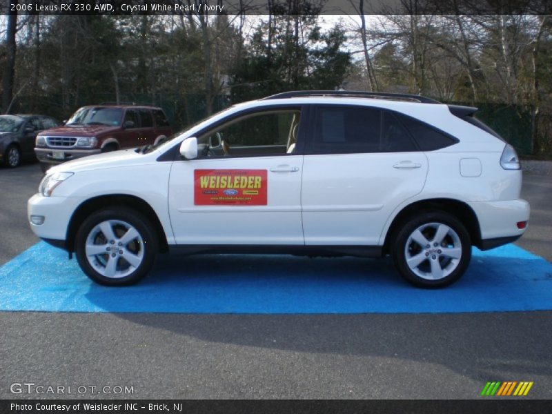 Crystal White Pearl / Ivory 2006 Lexus RX 330 AWD