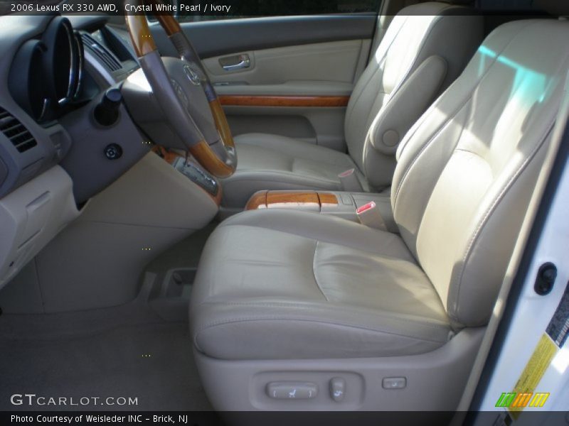 Crystal White Pearl / Ivory 2006 Lexus RX 330 AWD