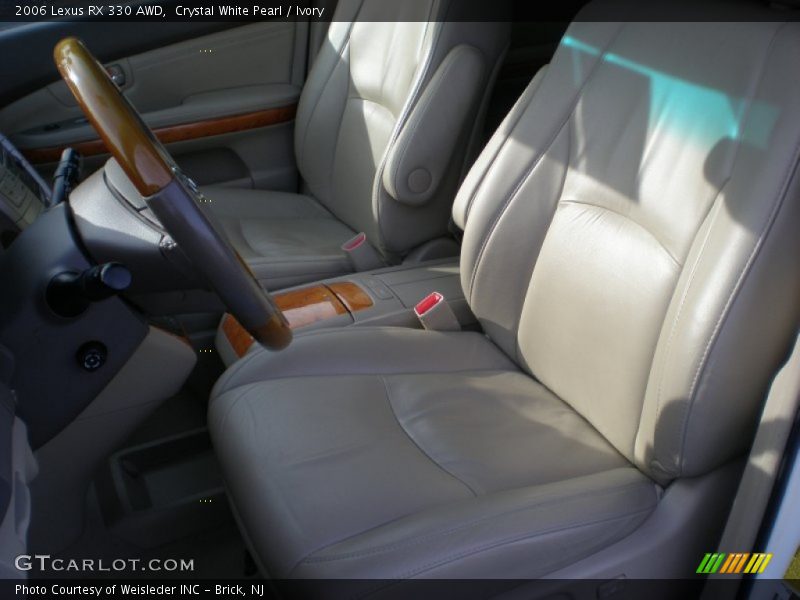 Crystal White Pearl / Ivory 2006 Lexus RX 330 AWD
