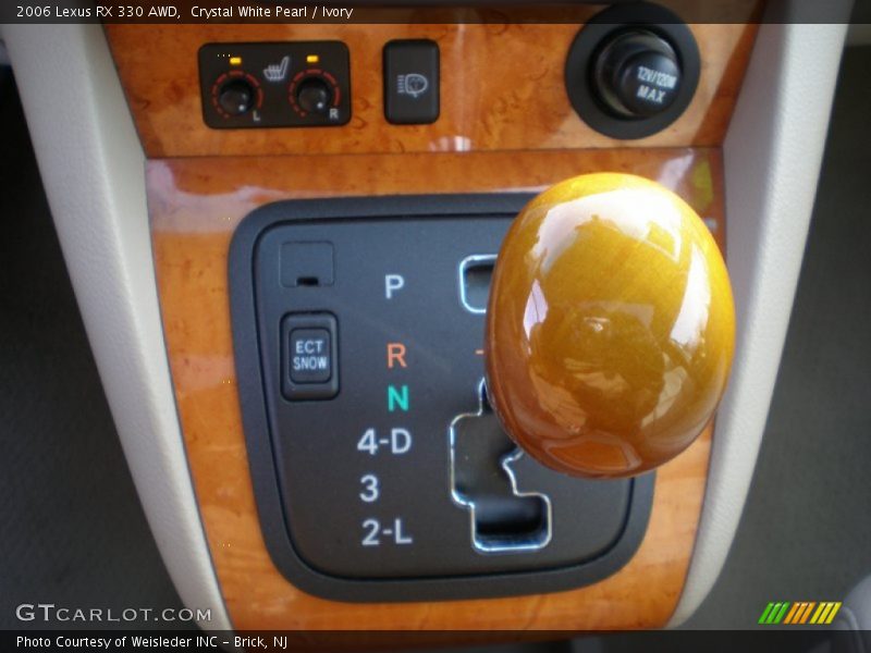 Crystal White Pearl / Ivory 2006 Lexus RX 330 AWD