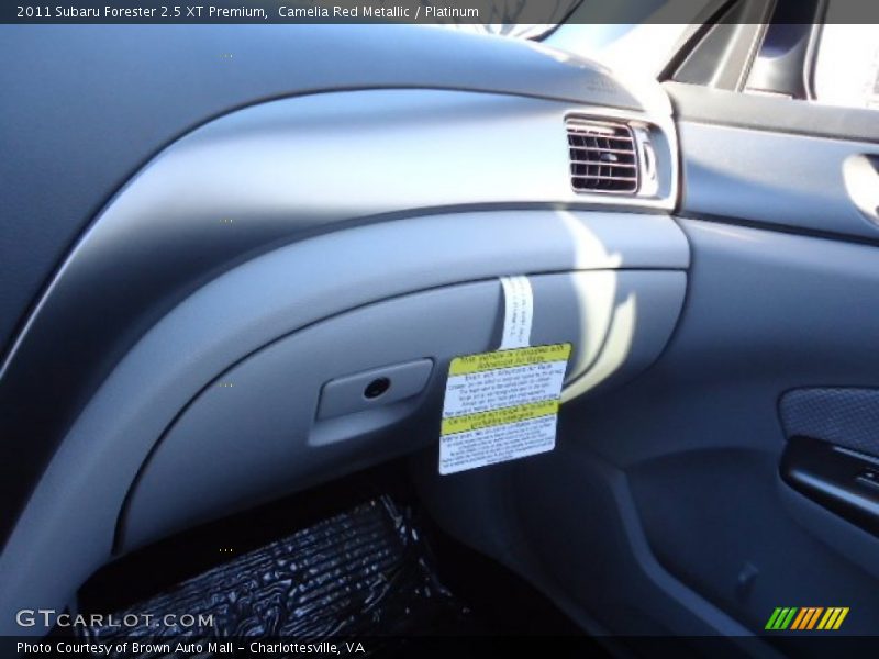 Camelia Red Metallic / Platinum 2011 Subaru Forester 2.5 XT Premium