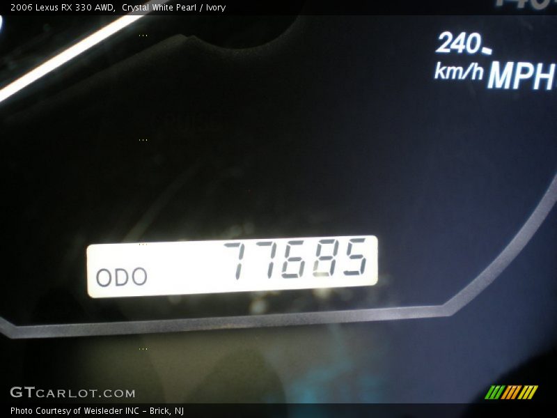Crystal White Pearl / Ivory 2006 Lexus RX 330 AWD