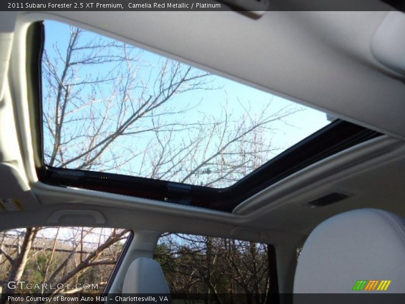 Camelia Red Metallic / Platinum 2011 Subaru Forester 2.5 XT Premium