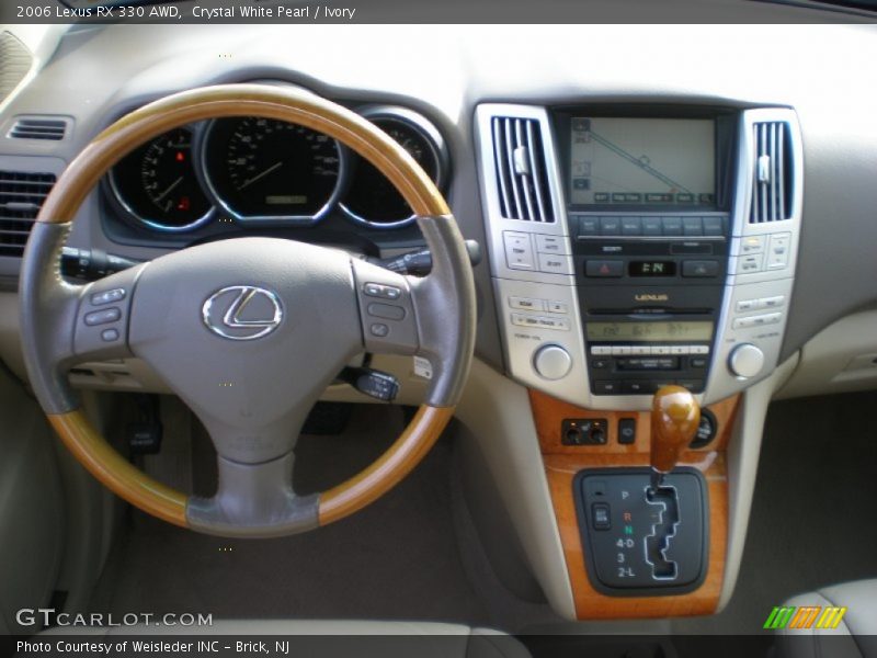 Crystal White Pearl / Ivory 2006 Lexus RX 330 AWD