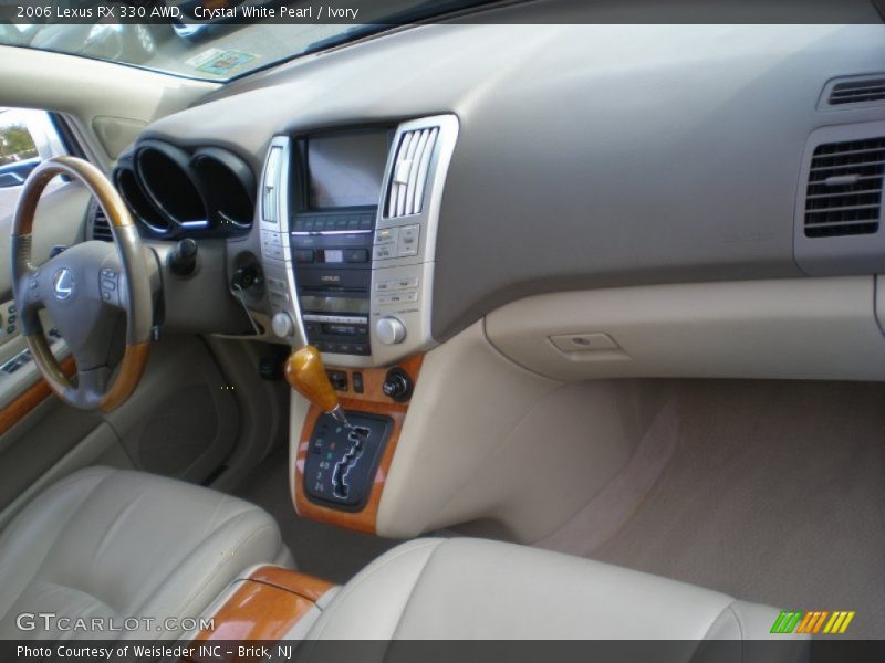 Crystal White Pearl / Ivory 2006 Lexus RX 330 AWD