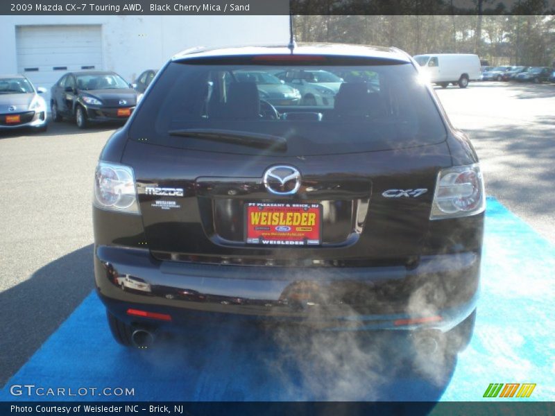 Black Cherry Mica / Sand 2009 Mazda CX-7 Touring AWD