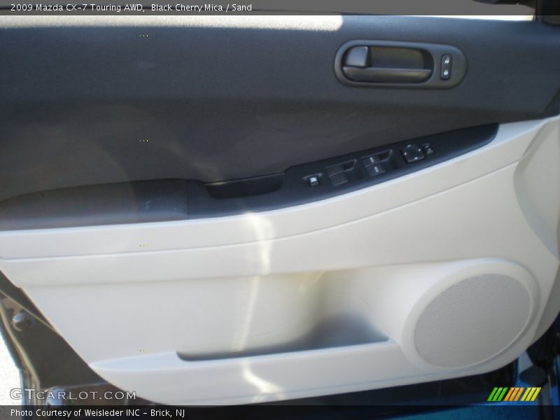 Black Cherry Mica / Sand 2009 Mazda CX-7 Touring AWD