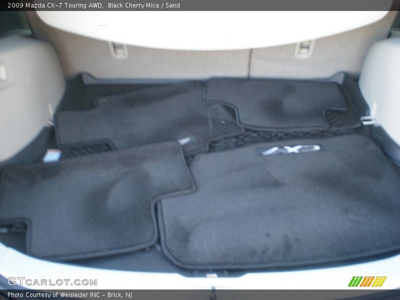 Black Cherry Mica / Sand 2009 Mazda CX-7 Touring AWD