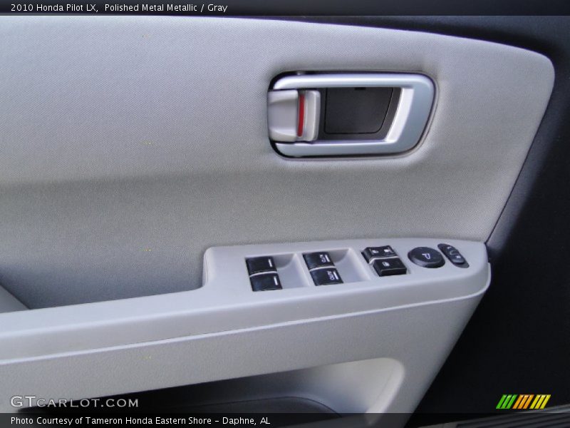Polished Metal Metallic / Gray 2010 Honda Pilot LX
