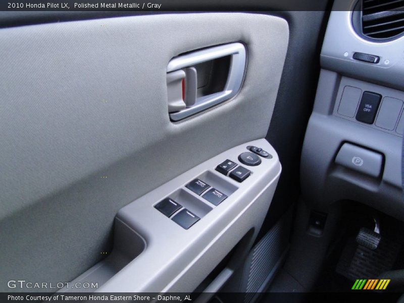 Polished Metal Metallic / Gray 2010 Honda Pilot LX