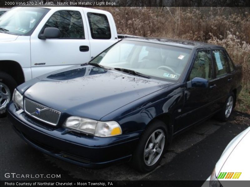 Nautic Blue Metallic / Light Beige 2000 Volvo S70 2.4T AWD