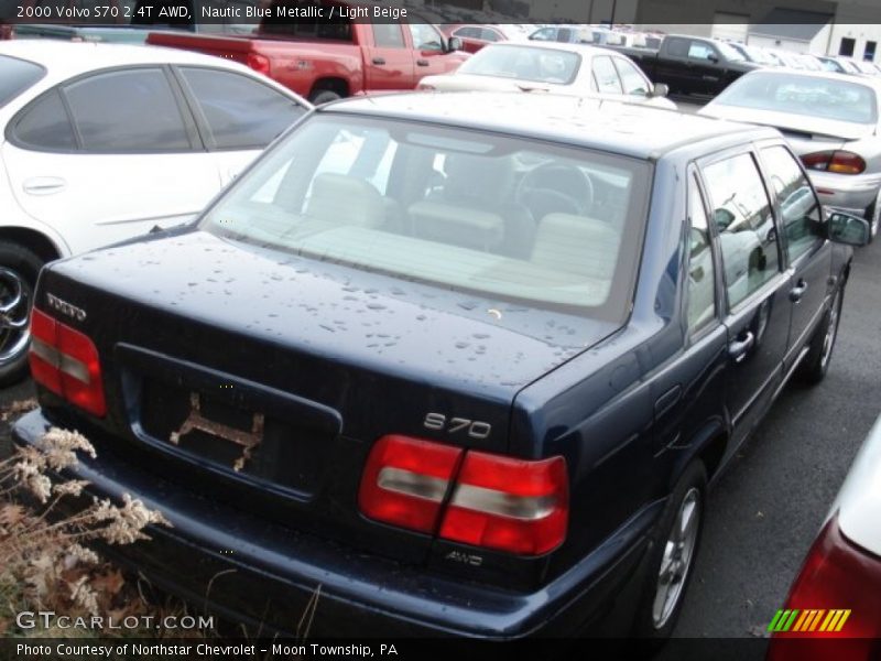 Nautic Blue Metallic / Light Beige 2000 Volvo S70 2.4T AWD