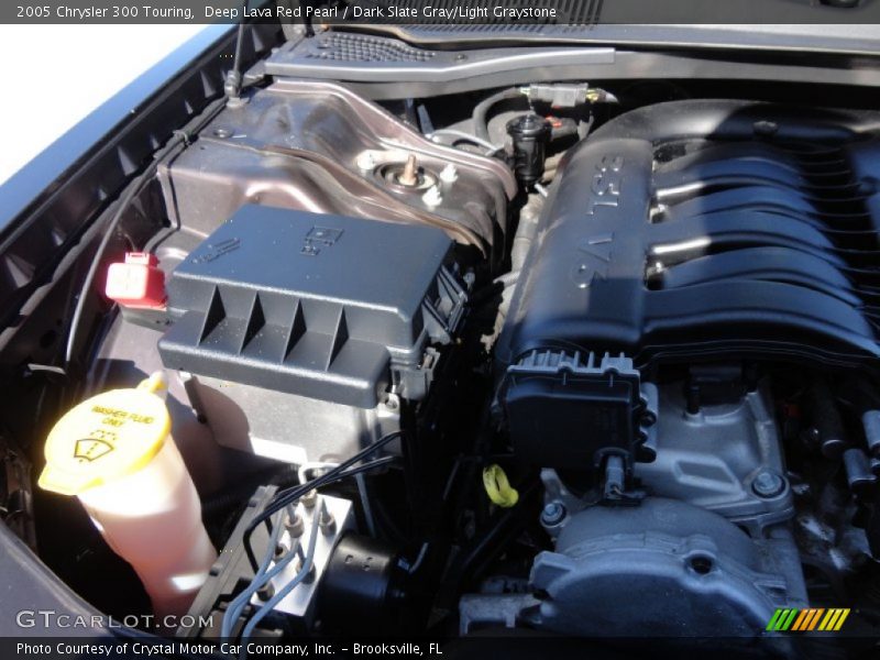 Deep Lava Red Pearl / Dark Slate Gray/Light Graystone 2005 Chrysler 300 Touring