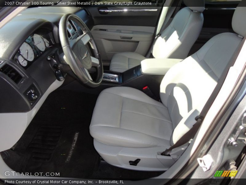 Silver Steel Metallic / Dark Slate Gray/Light Graystone 2007 Chrysler 300 Touring