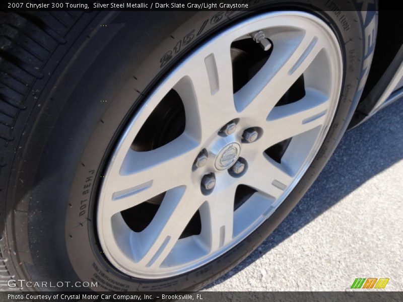 Silver Steel Metallic / Dark Slate Gray/Light Graystone 2007 Chrysler 300 Touring