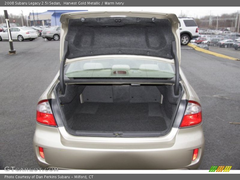 Harvest Gold Metallic / Warm Ivory 2008 Subaru Legacy 2.5i Sedan