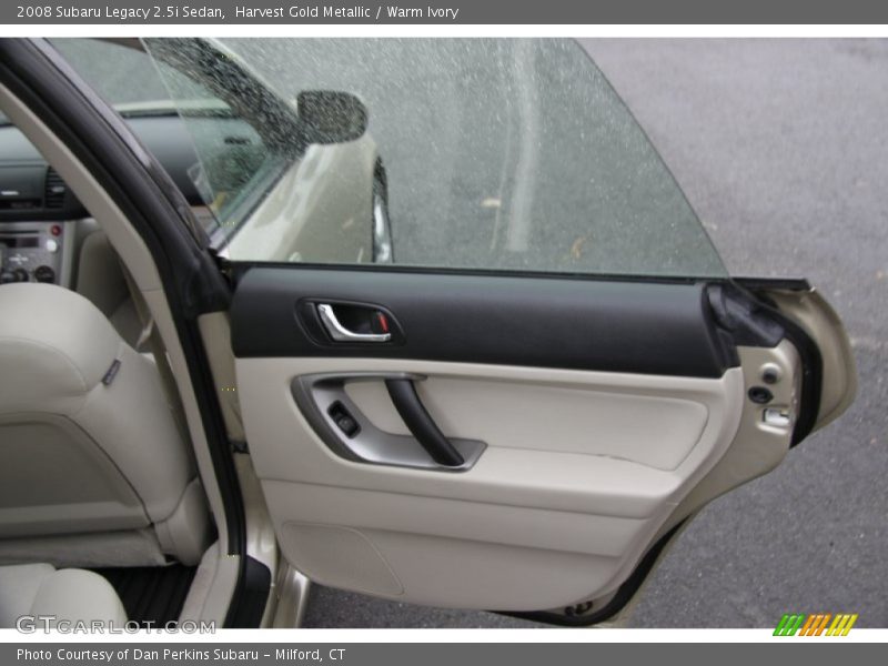 Harvest Gold Metallic / Warm Ivory 2008 Subaru Legacy 2.5i Sedan