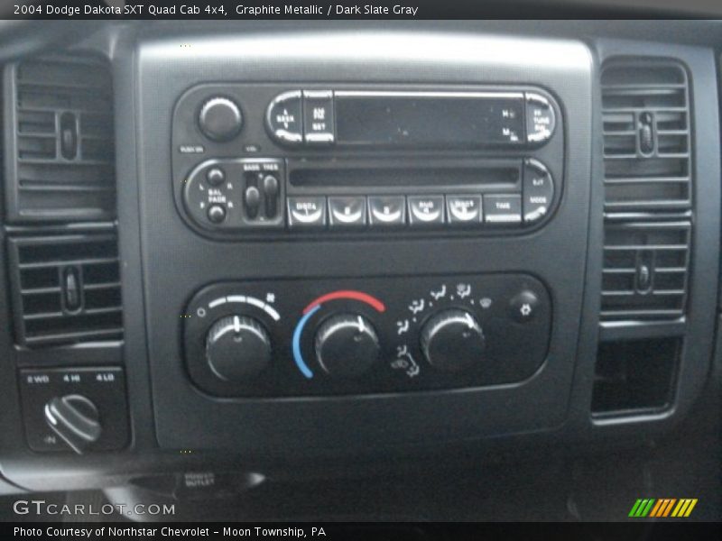 Graphite Metallic / Dark Slate Gray 2004 Dodge Dakota SXT Quad Cab 4x4