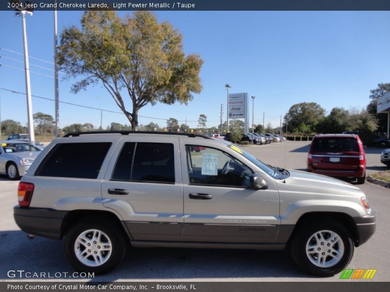 Light Pewter Metallic / Taupe 2004 Jeep Grand Cherokee Laredo