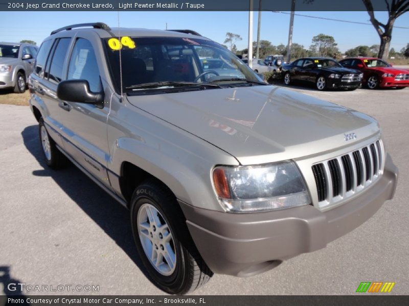 Light Pewter Metallic / Taupe 2004 Jeep Grand Cherokee Laredo