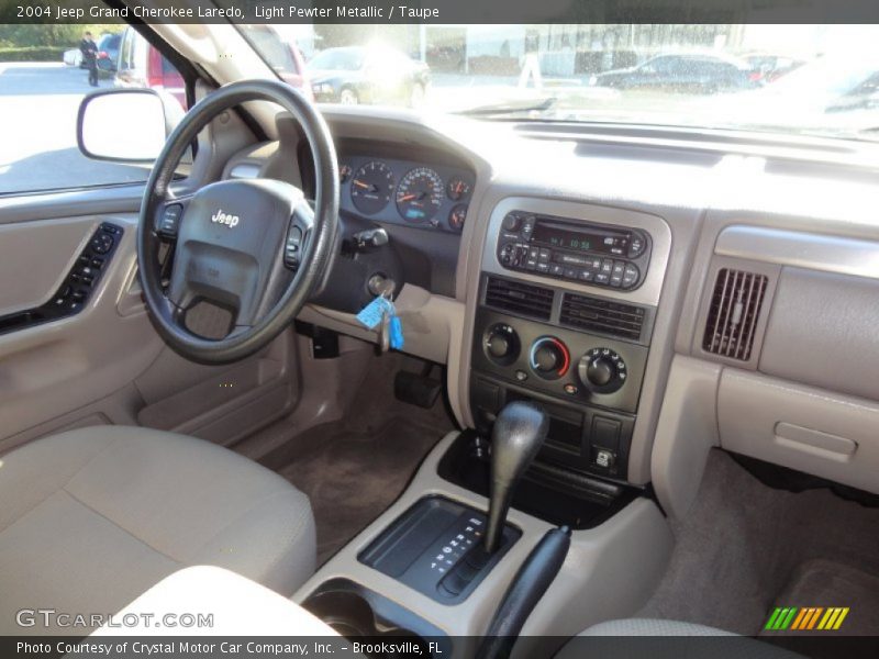 Light Pewter Metallic / Taupe 2004 Jeep Grand Cherokee Laredo