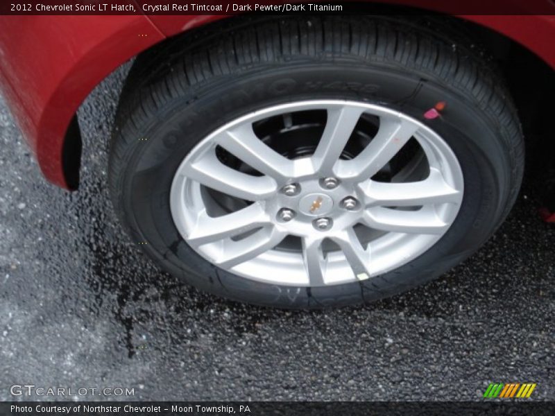 Crystal Red Tintcoat / Dark Pewter/Dark Titanium 2012 Chevrolet Sonic LT Hatch
