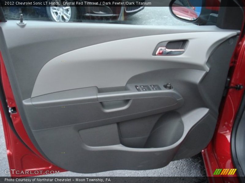 Crystal Red Tintcoat / Dark Pewter/Dark Titanium 2012 Chevrolet Sonic LT Hatch