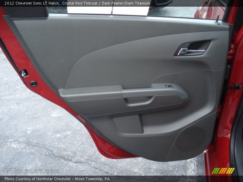 Crystal Red Tintcoat / Dark Pewter/Dark Titanium 2012 Chevrolet Sonic LT Hatch