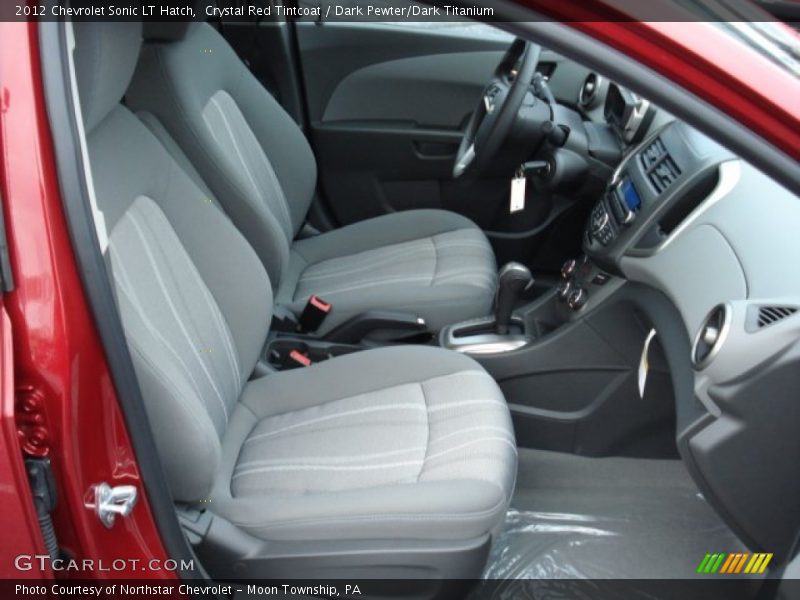 Crystal Red Tintcoat / Dark Pewter/Dark Titanium 2012 Chevrolet Sonic LT Hatch