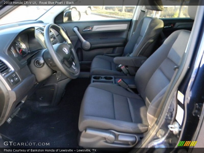  2009 CR-V LX Black Interior