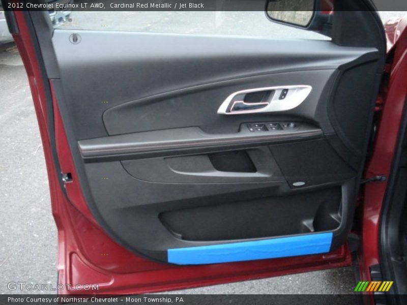 Cardinal Red Metallic / Jet Black 2012 Chevrolet Equinox LT AWD