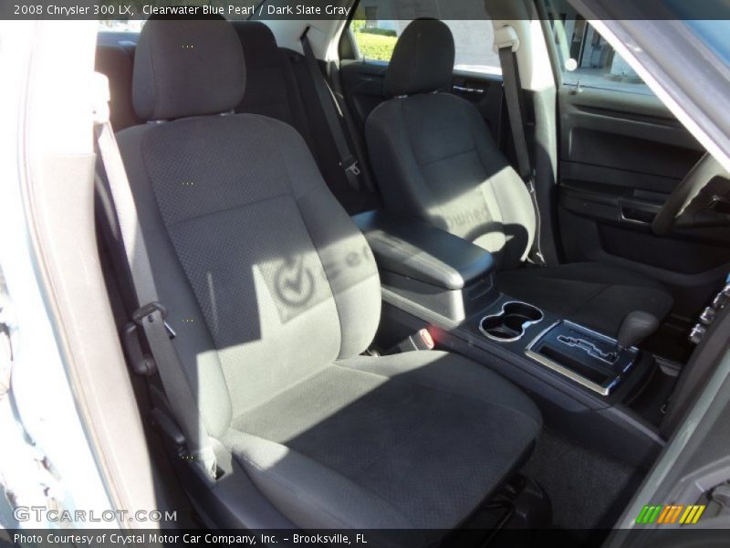 Clearwater Blue Pearl / Dark Slate Gray 2008 Chrysler 300 LX