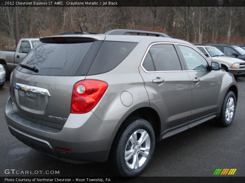 Graystone Metallic / Jet Black 2012 Chevrolet Equinox LT AWD