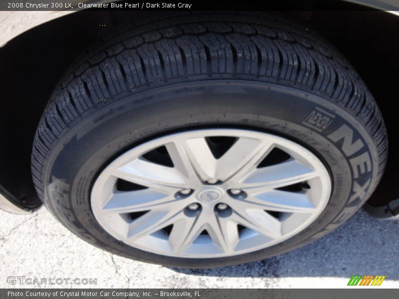 Clearwater Blue Pearl / Dark Slate Gray 2008 Chrysler 300 LX