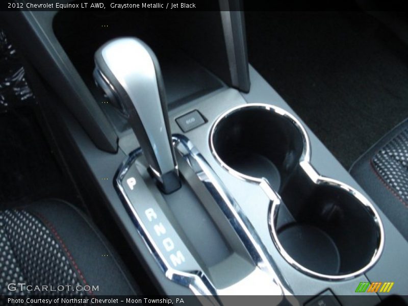 Graystone Metallic / Jet Black 2012 Chevrolet Equinox LT AWD
