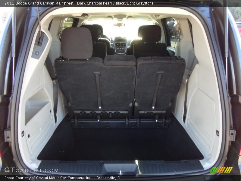 Dark Charcoal Pearl / Black/Light Graystone 2011 Dodge Grand Caravan Mainstreet