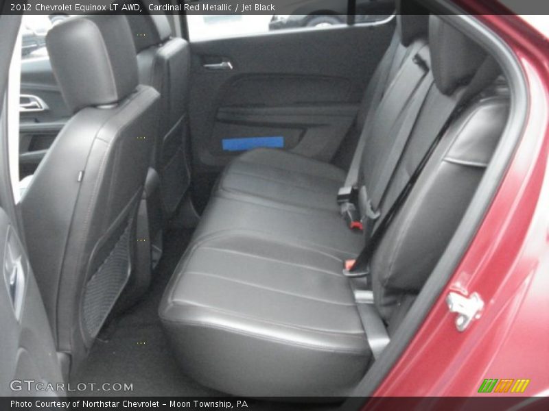 Cardinal Red Metallic / Jet Black 2012 Chevrolet Equinox LT AWD