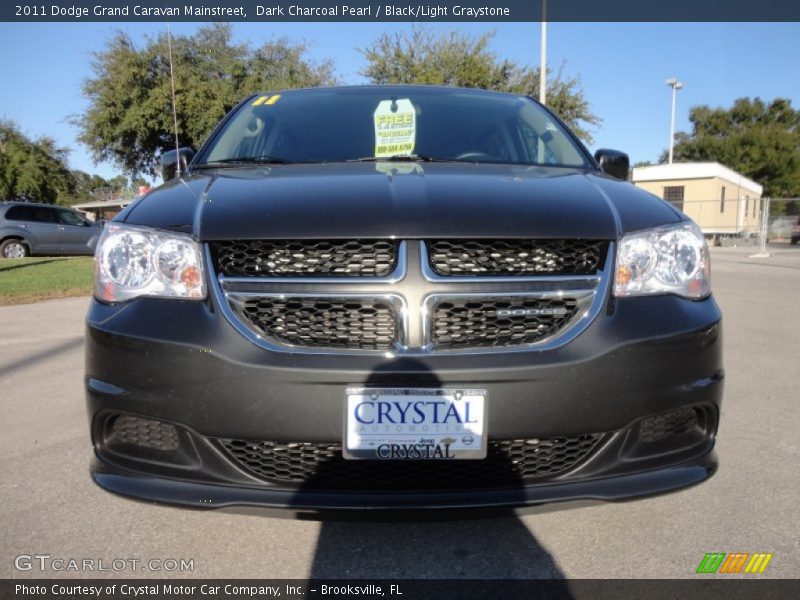 Dark Charcoal Pearl / Black/Light Graystone 2011 Dodge Grand Caravan Mainstreet