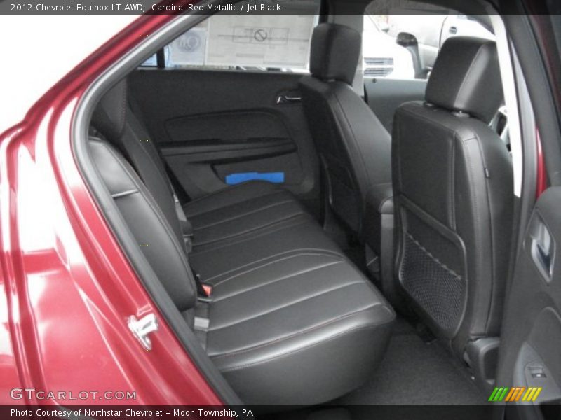 Cardinal Red Metallic / Jet Black 2012 Chevrolet Equinox LT AWD