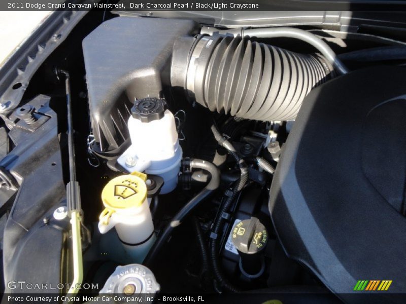Dark Charcoal Pearl / Black/Light Graystone 2011 Dodge Grand Caravan Mainstreet