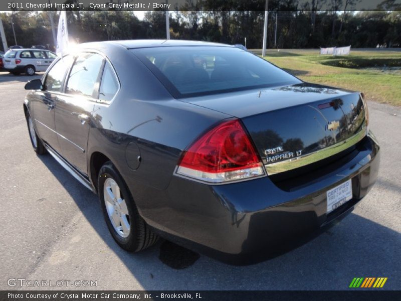 Cyber Gray Metallic / Ebony 2011 Chevrolet Impala LT