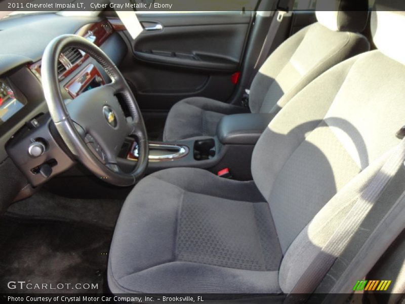 Cyber Gray Metallic / Ebony 2011 Chevrolet Impala LT