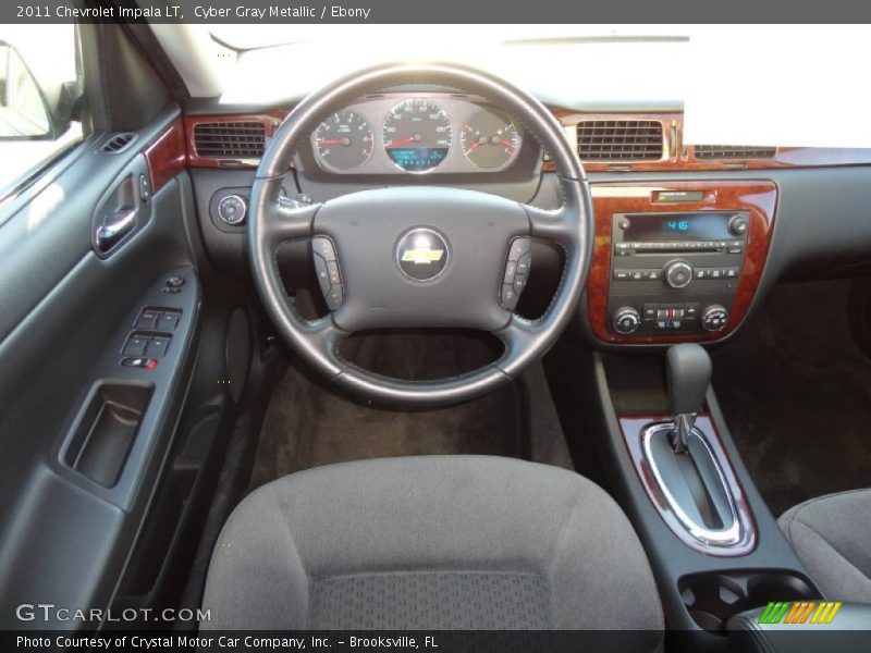 Cyber Gray Metallic / Ebony 2011 Chevrolet Impala LT