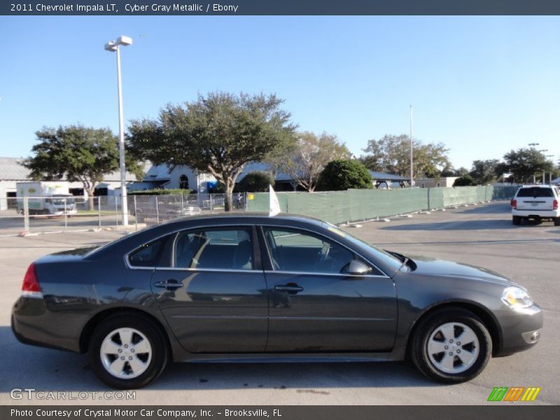 Cyber Gray Metallic / Ebony 2011 Chevrolet Impala LT
