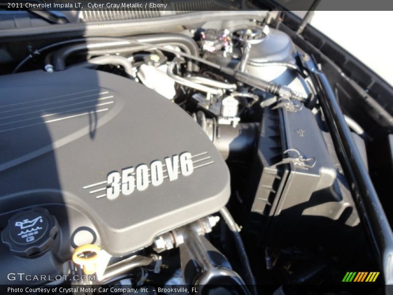 Cyber Gray Metallic / Ebony 2011 Chevrolet Impala LT