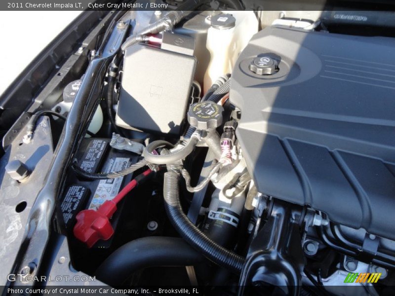 Cyber Gray Metallic / Ebony 2011 Chevrolet Impala LT